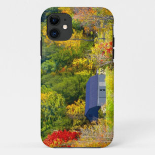 USA, Vermont. Fall foilage along Highway 100. iPhone 11 Case