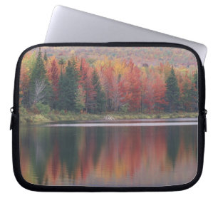 USA, Vermont, McAllister Lake, near Hazens Notch Laptop Sleeve