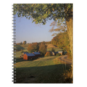 USA, Vermont, south Woodstock, Jenne Farm at Spiral Notebook