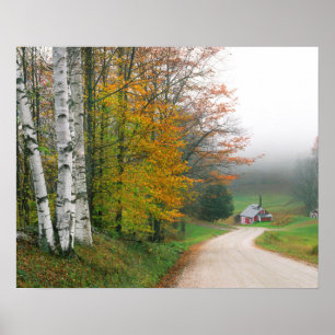 USA, Vermont. Sugar House Near The Town Of South Poster