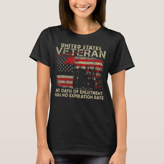 Usa Veteran T-Shirt (Front)