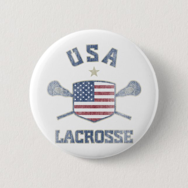 USA-Vintage 6 Cm Round Badge (Front)
