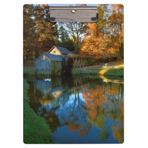 USA, Virginia, Blue Ridge Parkway, Mabry Mill Clipboard