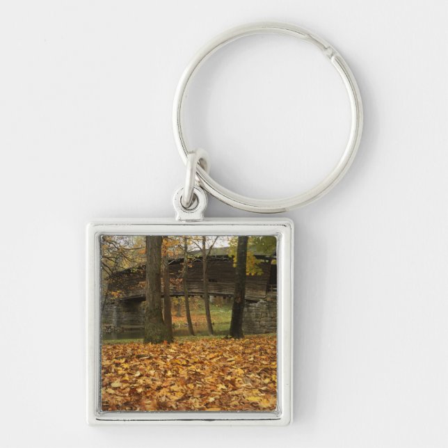 USA, Virginia, Covington, Humpback Covered Key Ring (Front)