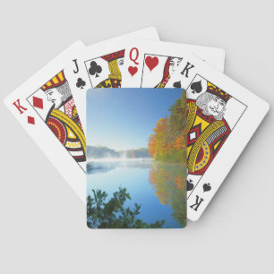 USA, Virginia, Fairy Stone State Park Playing Cards
