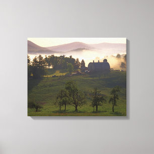 USA, Virginia, Giles County, Farm Canvas Print
