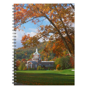 USA, Virginia, Hot Springs, The Homestead Spiral Notebook