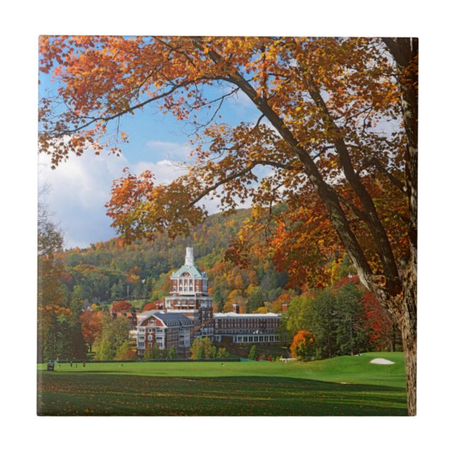 USA, Virginia, Hot Springs, The Homestead Tile (Front)