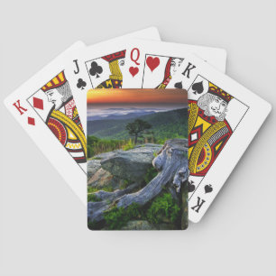 USA, Virginia, Shenandoah National Park. Playing Cards