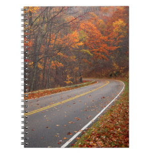 USA, Virginia, Shenandoah National Park, Skyline Spiral Notebook