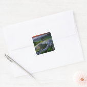USA, Virginia, Shenandoah National Park. Square Sticker (Envelope)