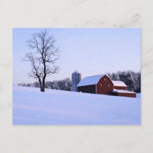 USA, Virginia, Shenandoah Valley, Barn Postcard