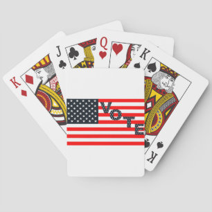Usa Vote Playing Cards