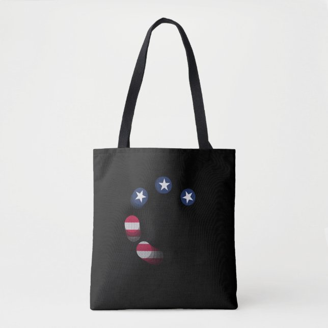 USA vs. CHINA / USA Tote Bag (Front)
