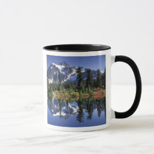 USA, WA, Heather Meadows RA. Mount Shuksan at Mug