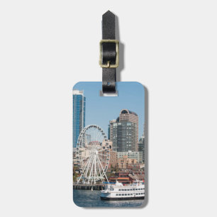 USA, Wa, Seattle. Argosy Harbour Cruise Boat Luggage Tag