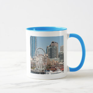 USA, Wa, Seattle. Argosy Harbour Cruise Boat Mug