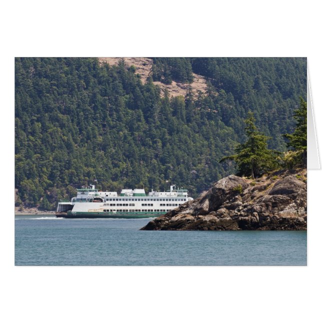 USA, WA. Washington State Ferries (Front Horizontal)