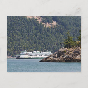 USA, WA. Washington State Ferries Postcard