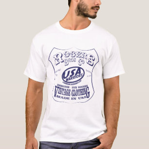 usa warriors vintage by rogers bros T-Shirt