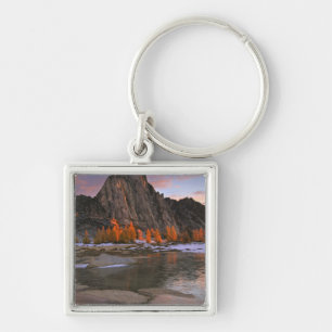 USA, Washington, Cascade Mountains.  Prusik Peak Key Ring