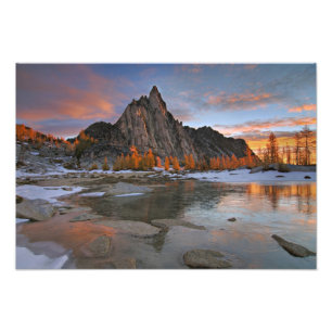 USA, Washington, Cascade Mountains. Prusik Photo Print