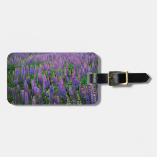 USA, Washington, Clallam County, Lupine Luggage Tag