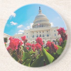 USA, Washington DC, Capitol Building Coaster