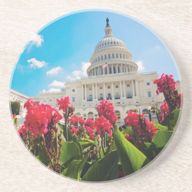 USA, Washington DC, Capitol Building Coaster (Front)