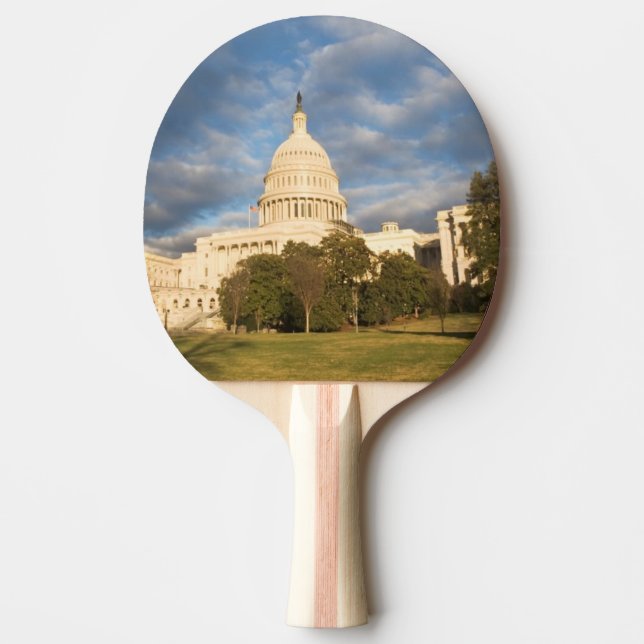 USA, Washington DC, Capitol building Ping Pong Paddle (Front)