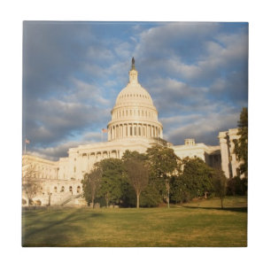 USA, Washington DC, Capitol building Tile