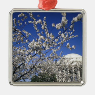 USA, Washington DC. Cherry Blossom Festival and 2 Metal Tree Decoration