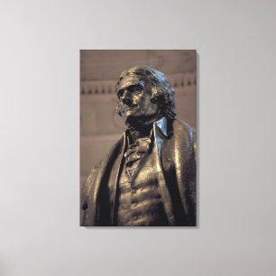 USA, Washington DC. Thomas Jefferson Memorial. Canvas Print