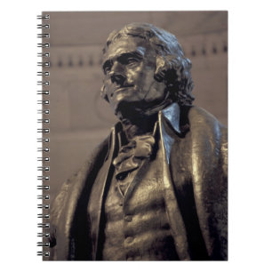 USA, Washington DC. Thomas Jefferson Memorial. Spiral Notebook