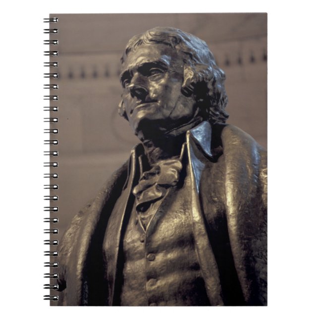 USA, Washington DC. Thomas Jefferson Memorial. Spiral Notebook (Front)