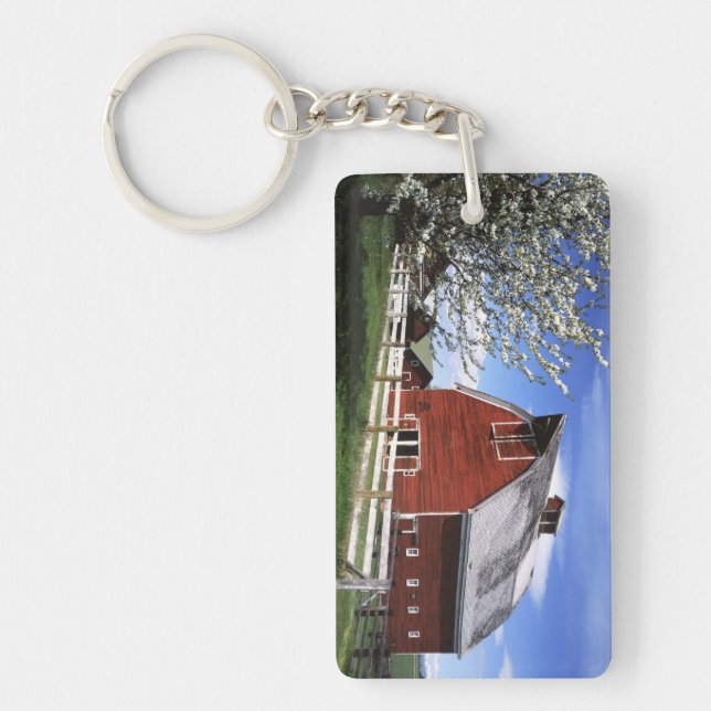 USA, Washington, Ellensburg, Barn Key Ring (Front)