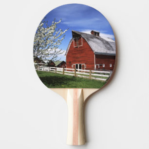 USA, Washington, Ellensburg, Barn Ping Pong Paddle