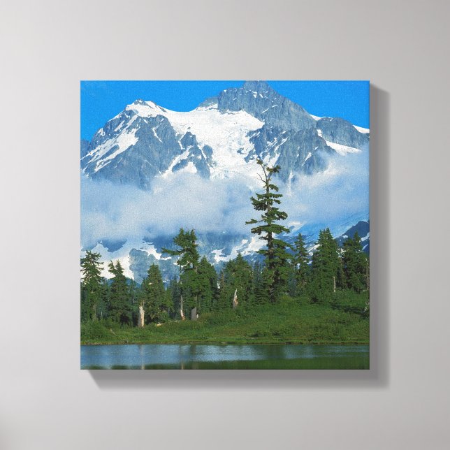 USA, Washington, North Cascades National Park 10 Canvas Print (Front)