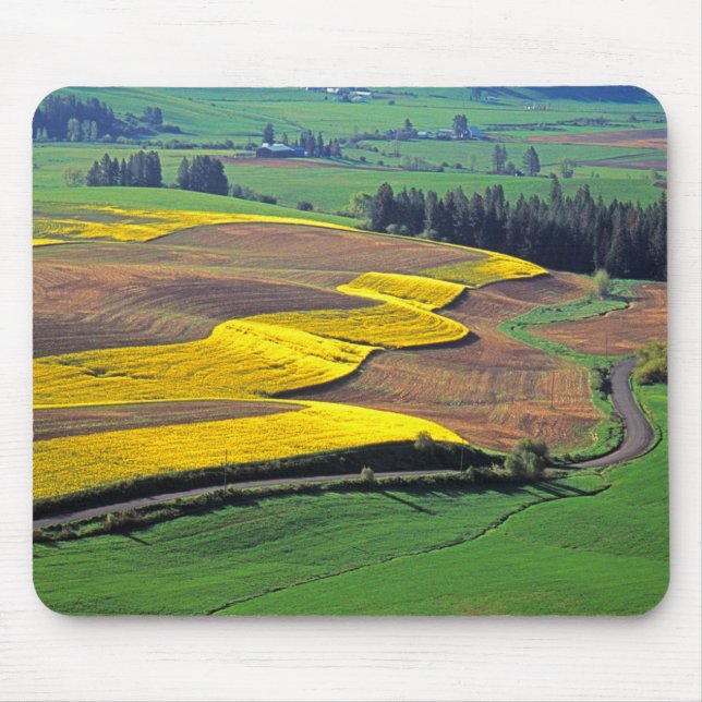 USA, Washington, Palouse, Whitman County 2 Mouse Pad (Front)