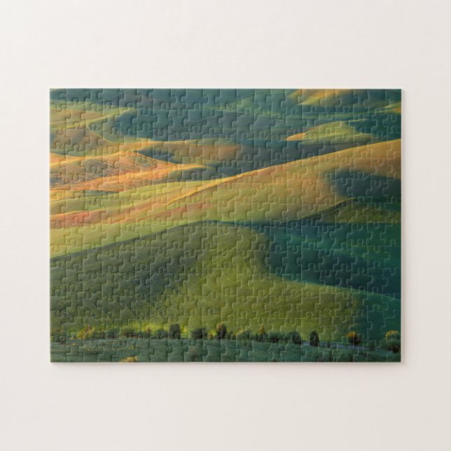 USA, Washington, Palouse, Whitman County Jigsaw Puzzle (Horizontal)