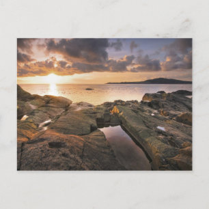 USA, Washington, San Juan Islands.  A dramatic 2 Postcard