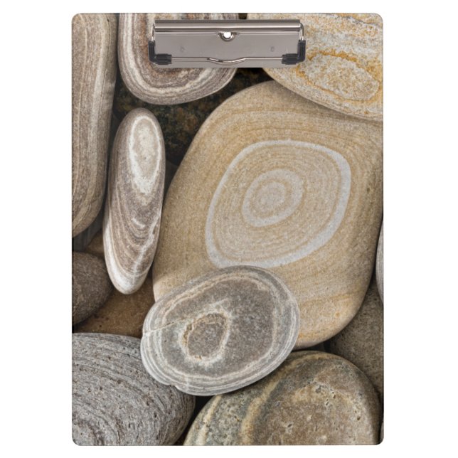 USA, Washington, Seabeck. Close-Up Of Beach 2 Clipboard (Front)