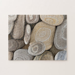 USA, Washington, Seabeck. Close-Up Of Beach 2 Jigsaw Puzzle