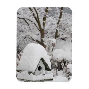 USA, Washington, Seabeck. Close-up of bird house Magnet