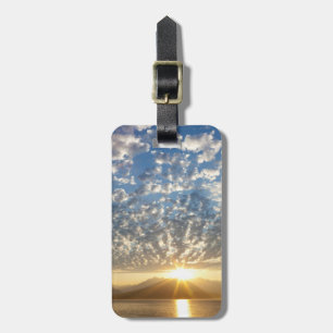USA, Washington, Seabeck. Sunset Luggage Tag