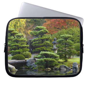 USA, Washington, Seattle, Arboretum, Japanese Laptop Sleeve