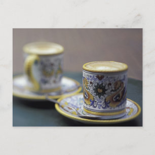 USA, Washington, Seattle, Espresso drinks in 2 Postcard