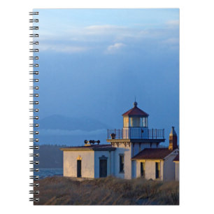USA, Washington, Seattle, Puget Sound Spiral Notebook