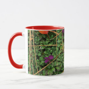 USA, Washington, Spokane County, Hawthorn Leaves 3 Mug