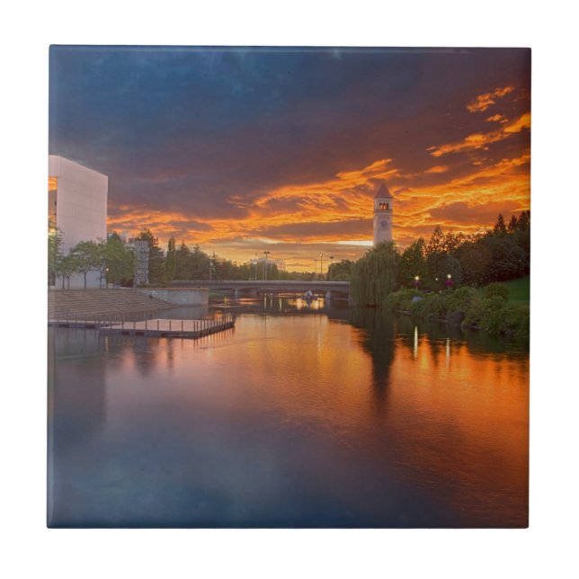 USA, Washington, Spokane, Riverfront Park Tile (Front)